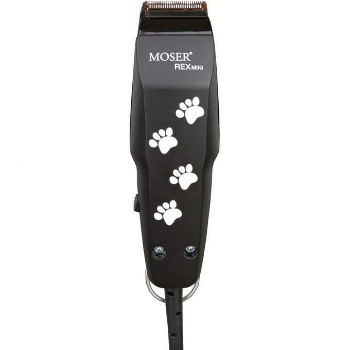 Машинка для стрижки шерсти MOSER Rex Mini черный "с лапками" 1411-0062